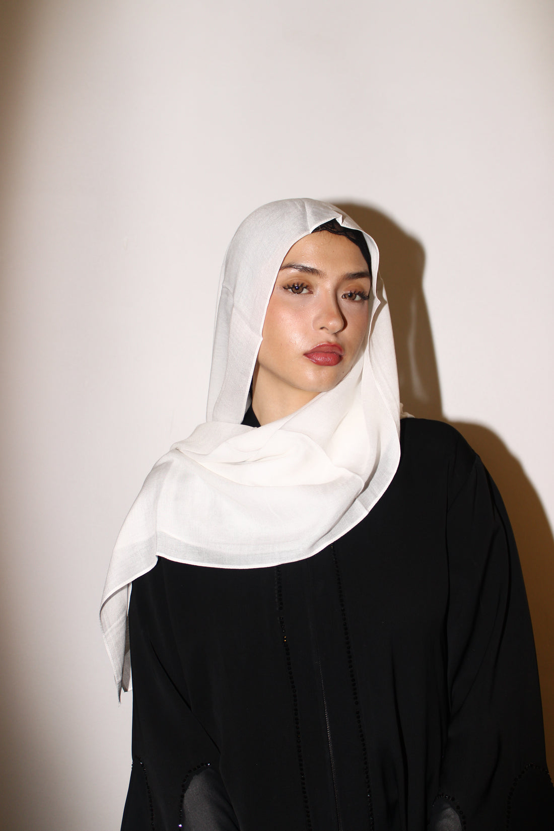 Plain white modal
